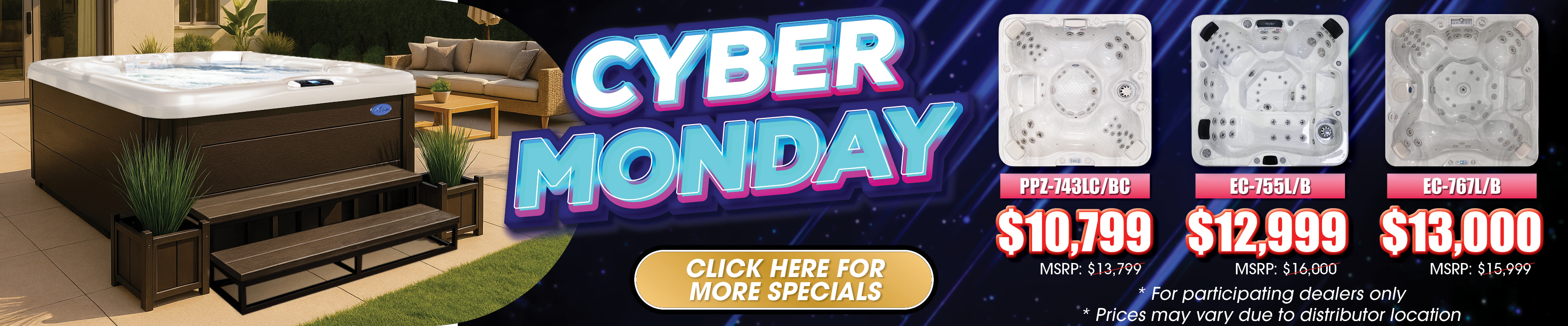 Calspas hot tub being used in a family setting - North Las Vegas