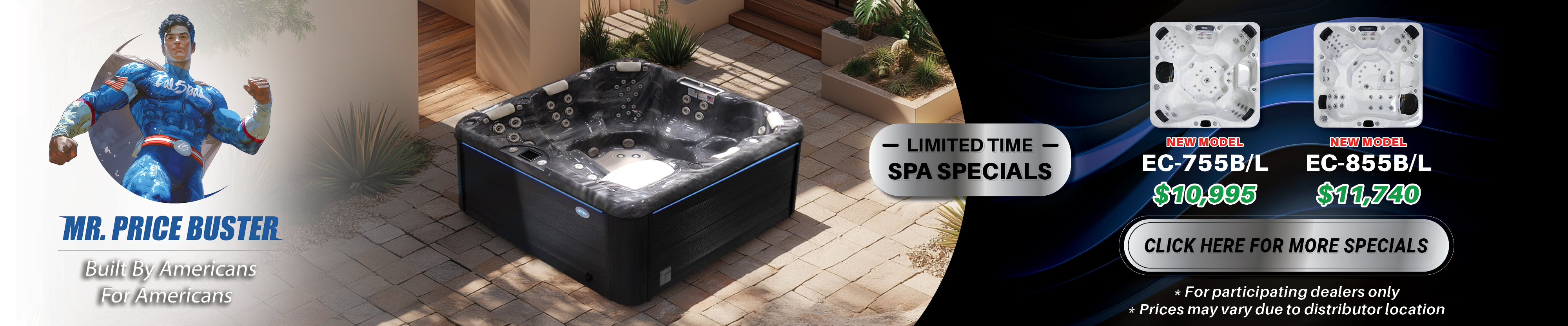 Calspas hot tub being used in a family setting - North Las Vegas